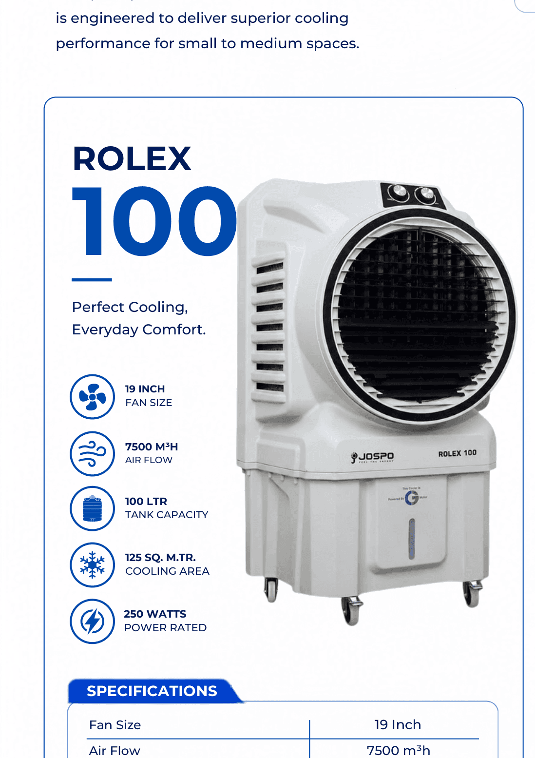 JOSPO Rolex 100