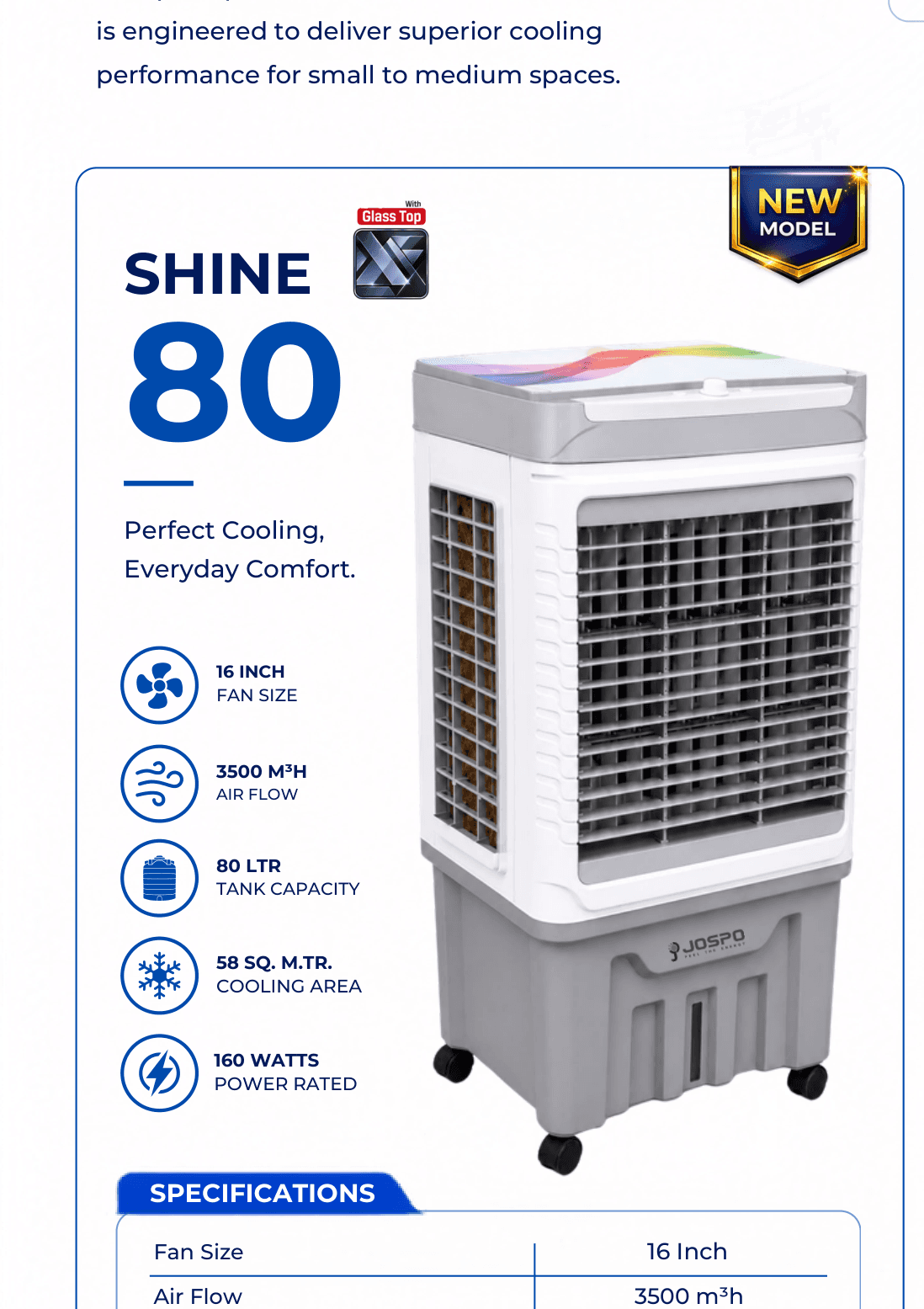 JOSPO Shine 80